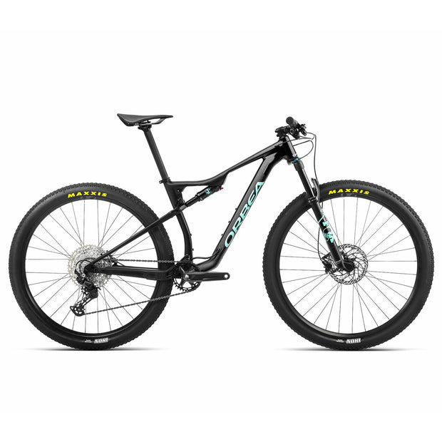 2022 Orbea Oiz H30, Black/Gloss Ice Green, Full View