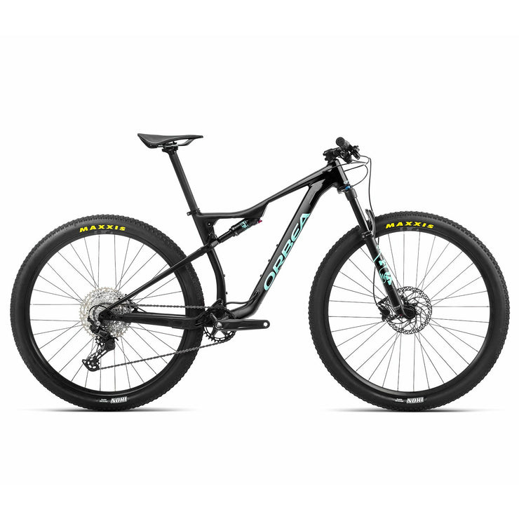 2022 Orbea Oiz H30, Black/Gloss Ice Green, Full View