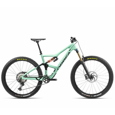 2022 Orbea Occam M10 LT, Ice Green and Jade Green Carbon, Full View