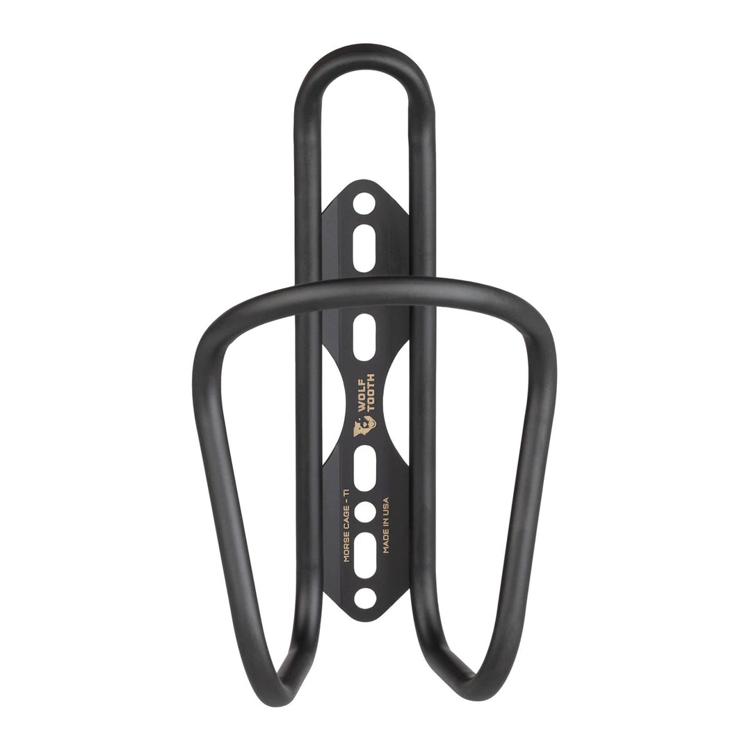 アクセサリー WOLF TOOTH morse titanium cage Wolf Tooth Morse Cage: Adjustable and Light - AVT.Bike