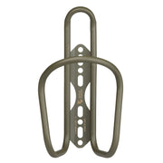 Wolf Tooth Morse Titanium Bottle Cage, Olive, Front View