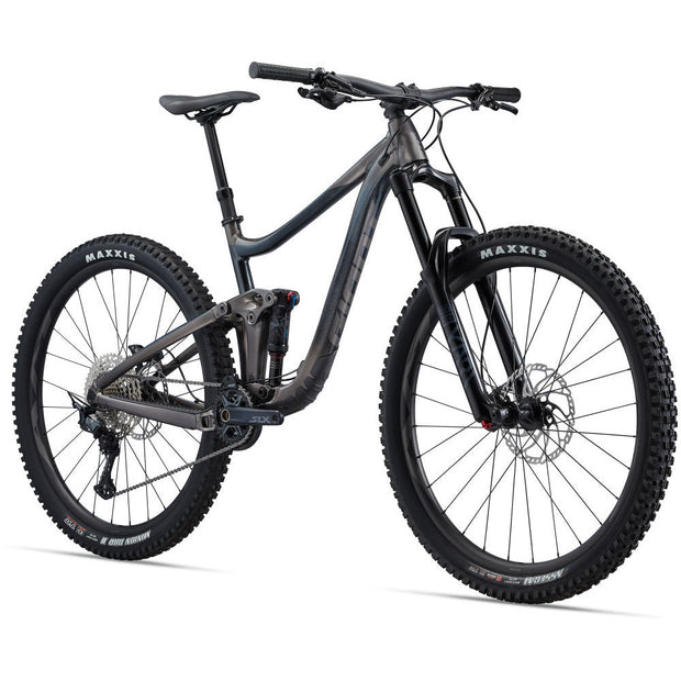 2022 Giant Reign 29, Metal, fork view.