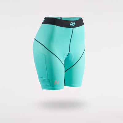 Nezium Guthrie Women's Liner Short teal full view