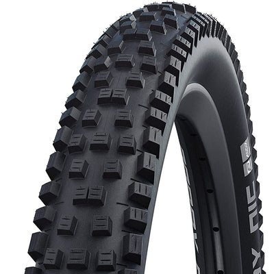 Schwalbe Nobby Nic Tire, 29" x 2.6", Tubeless, Folding, Black, Evolution Line, Addix SpeedGrip, Super Trail, full view.