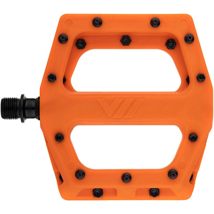 DMR V11 Platform Pedals orange full view