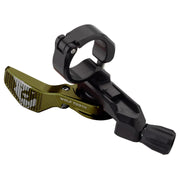 Wolf Tooth ReMote Light Action Dropper Lever with included Clamp, olive lever, Full View