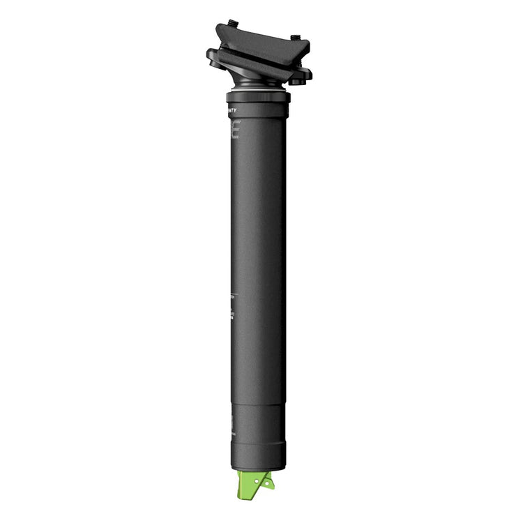 OneUp Dropper Post V2, Black/Green, Actuator view