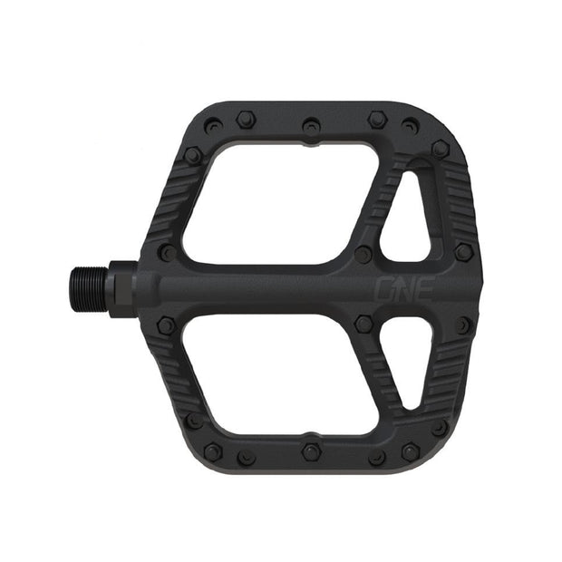 OneUp Components Composite Platform Pedals black full view
