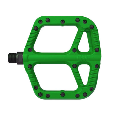 OneUp Components Composite Platform Pedals Green
