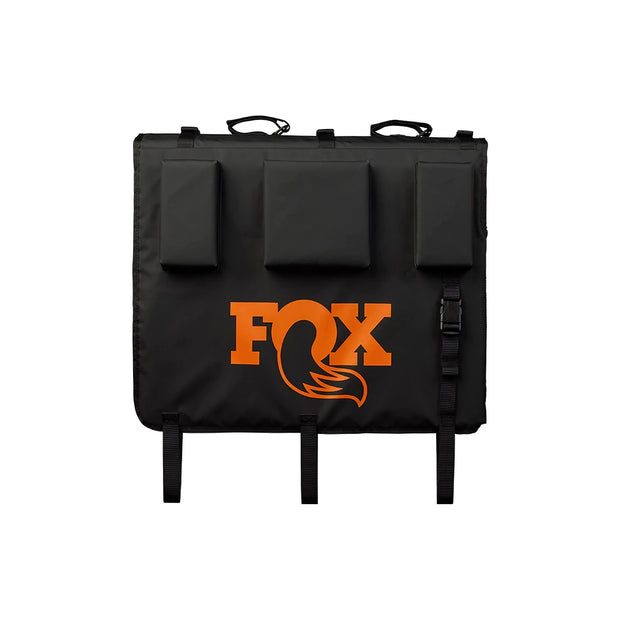 FOX Overland Tailgate Pad, Split, Black, Front View