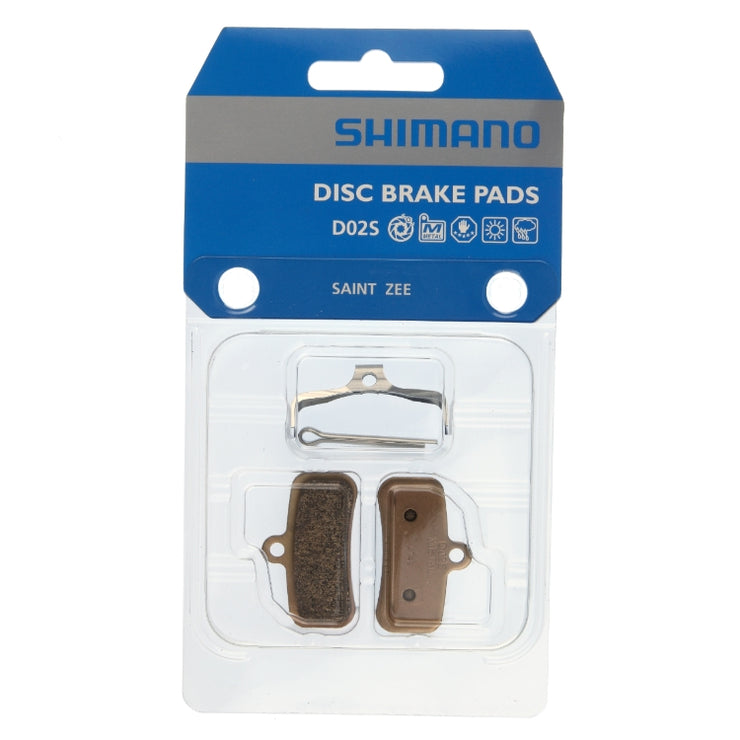 Shimano D02S-MX Disc Brake Pad, full view.