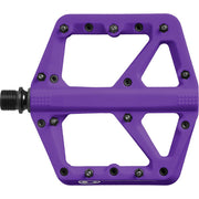 Crankbrothers Stamp 1 Platform Pedal, Purple, Full View