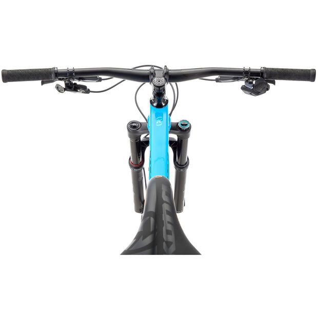 2022 Kona Process 134 CR/DL 29 gloss azure handlebar view