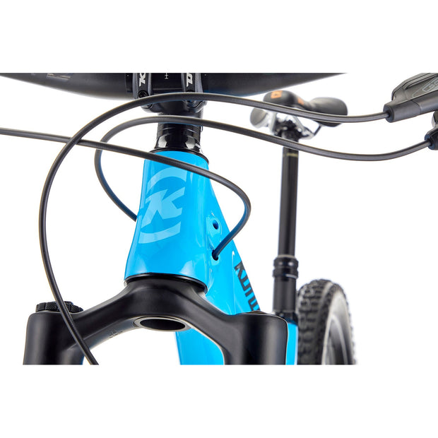 2022 Kona Process 134 CR/DL 29 gloss azure head tubeview