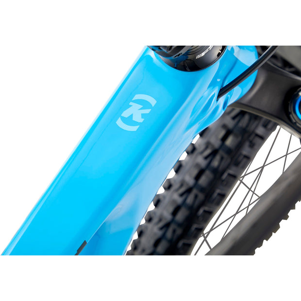 2022 Kona Process 134 CR/DL 29 gloss azure logo view