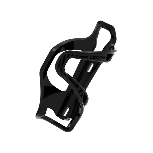 Lezyne Flow SL Water Bottle Cage Black, left full view