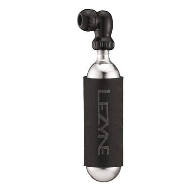 Lezyne Twin Speed Drive CO2 25g, Black, Full View