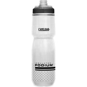 Camelbak Podium Chill Insulated Water Bottle, 24oz, White/Black, Full View 