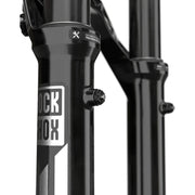 RockShox Pike Ultimate Charger 3 RC2 Suspension Fork - 29", 130 mm, 15 x 110 mm, 44 mm Offset, Gloss Black, C1. External adjustments view.