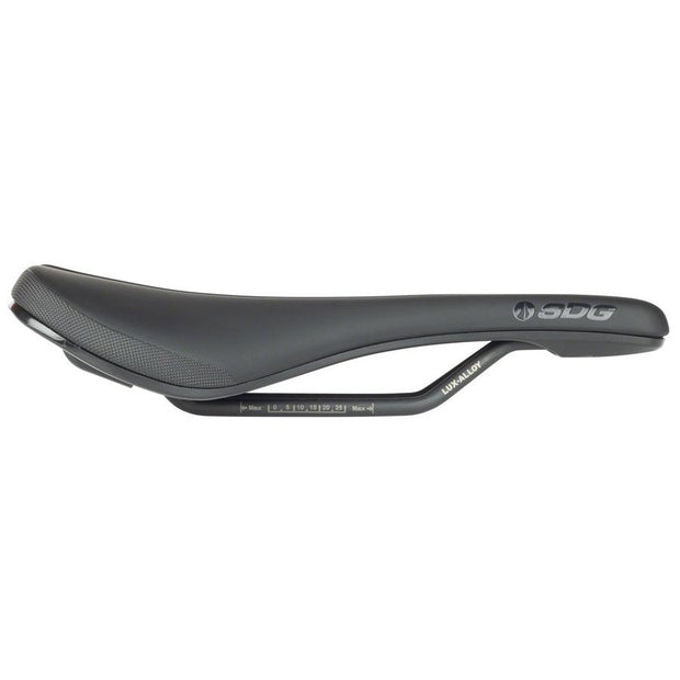 SDG Bel Air V3 Saddle - Lux Rails, Black/Black, Full View