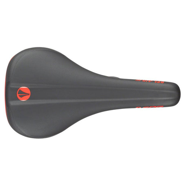 SDG Bel Air V3 Saddle - Lux Rails, Red/Black, Full View