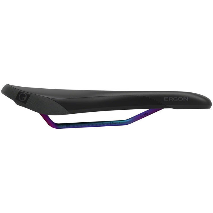 Ergon SM Enduro Comp Saddle - Stealth/Oil Slick, Mens, Full View
