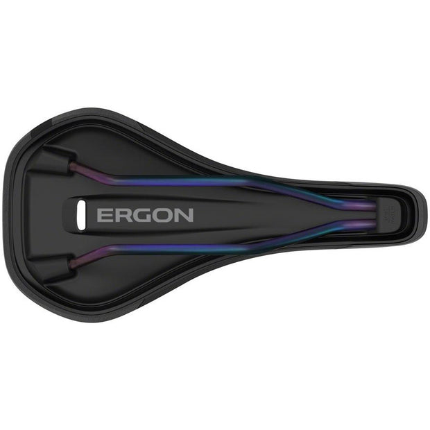 Ergon SM Enduro Comp Saddle - Stealth/Oil Slick, Mens, Full View