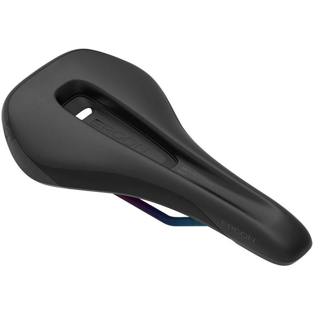 Ergon SM Enduro Comp Saddle - Stealth/Oil Slick, Mens, Full View