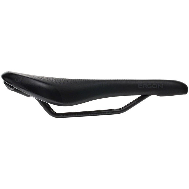 Ergon SM Sport Gel Saddle - Chromoly, Stealth, Womens, Full View