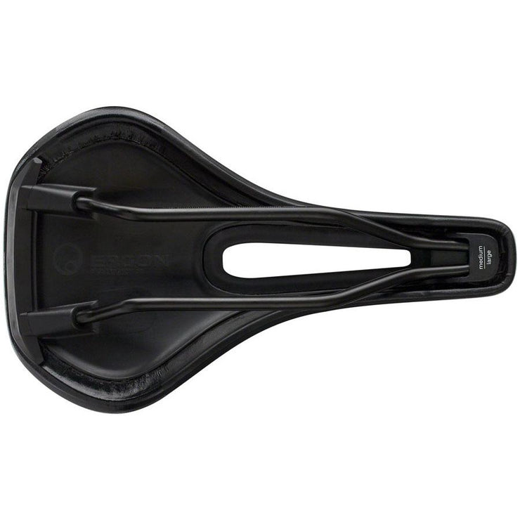 Ergon SM Sport Gel Saddle - Chromoly, Stealth, Womens, Full View