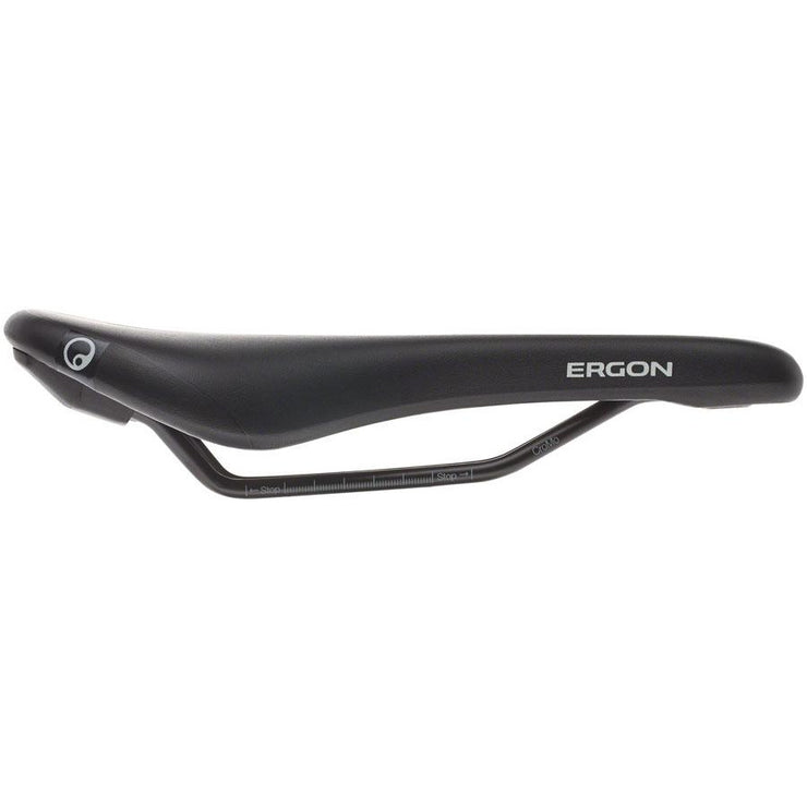 Ergon SM Sport Saddle - Chromoly, Black, Men's, Full View