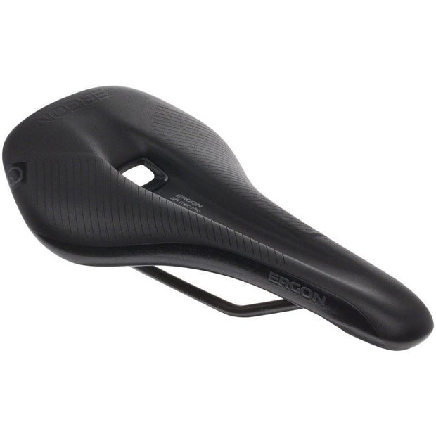 Ergon SR Pro Saddle - Titanium, Stealth, Mens, Full View