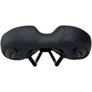 WTB Comfort Saddle - Steel, Black, Wide, Full View