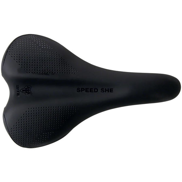 WTB Speed She Saddle - Steel, Black, Women's, 150 mm, Wide, Full View