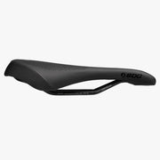 SDG Allure V2 Saddle - Lux-Alloy, black, side view.