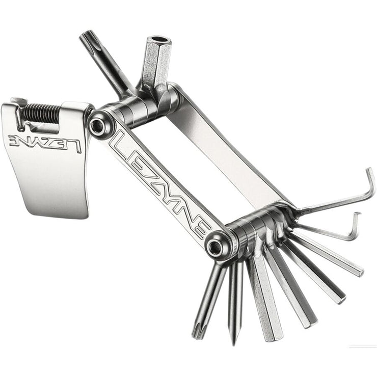 Lezyne SV PRO 11 Multi-Tool  silver full view