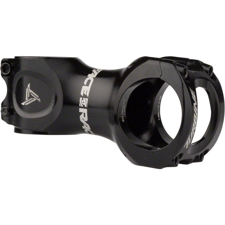 RaceFace Turbine 35 Stem - 60mm, 35 Clamp, +/-6, 1 1/8", Aluminum, Black, Full View