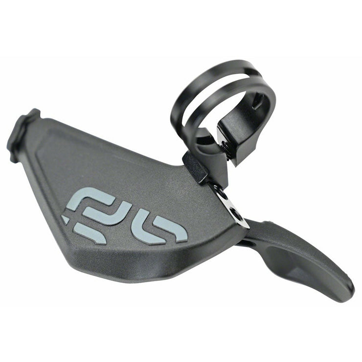 e*thirteen Vario Infinite Dropper Seatpost Lever - 1x, Black, Top View