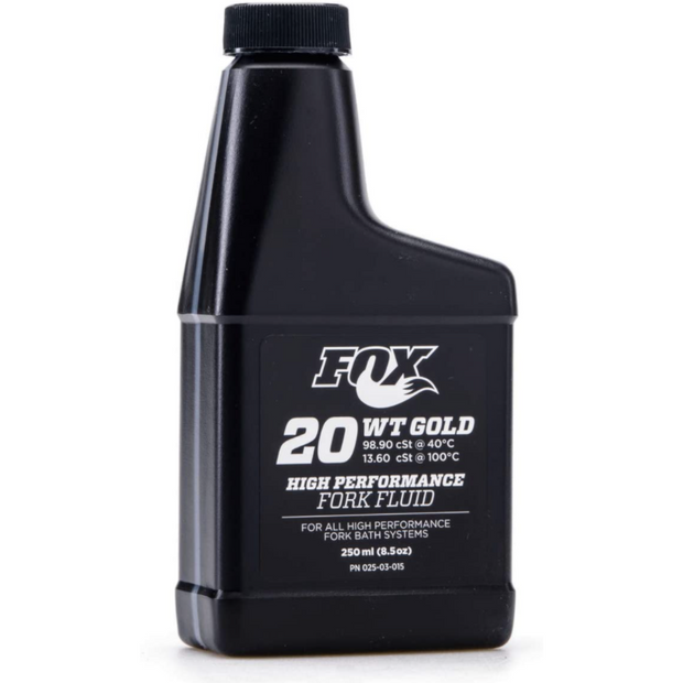 Fox 20WT Gold Fork Fluid full view
