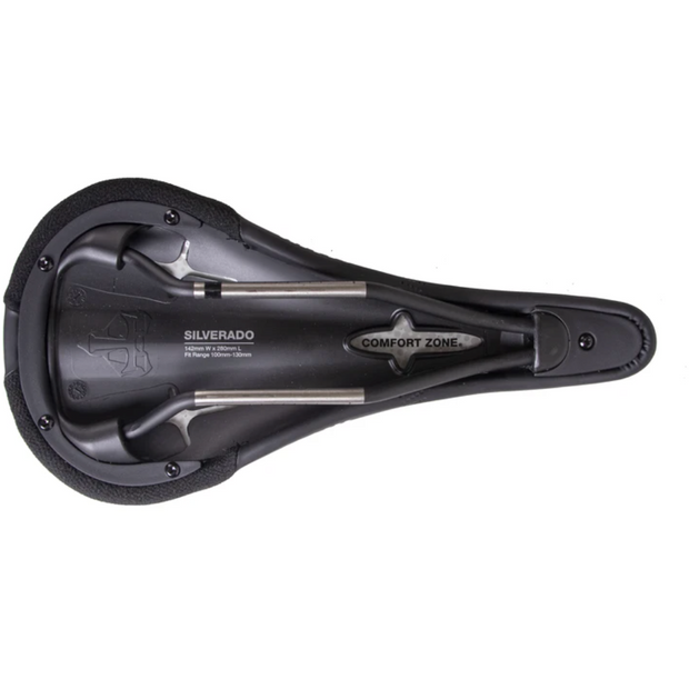 WTB Silverado Titanium saddle bottom view