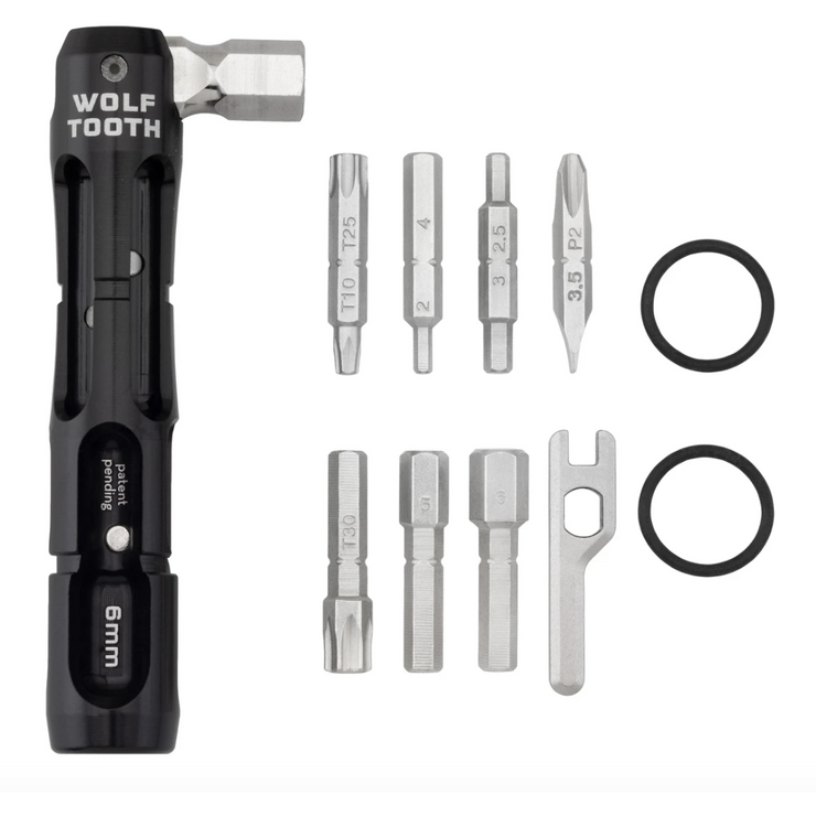 Wolf Tooth Components Encase Hex Bit Wrench Multi-Tool tool bit view