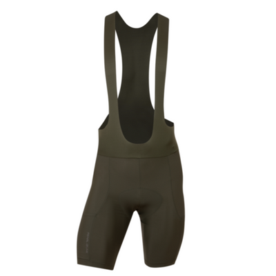 Pearl Izumi Men's Expedition Bib Short forest full front view