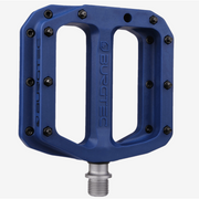 Burgtec MK4 Composite Flat Pedal blue full view