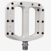 Burgtec MK4 Composite Flat Pedal white full view