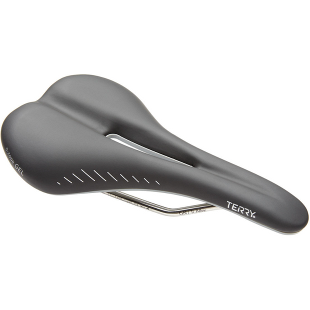 Terry Raven Ti Gel Saddle women's black full view