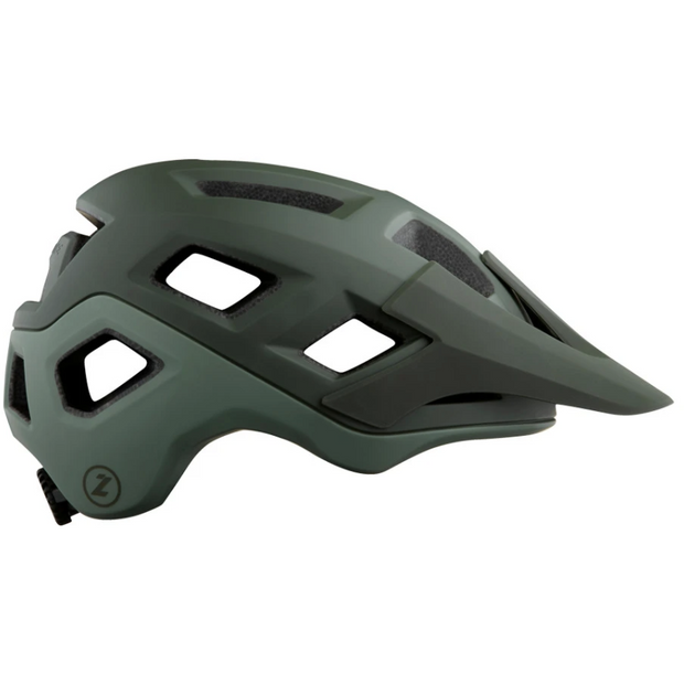 Lazer Coyote MIPS Mountain Bike Helmet Dark Green side view