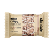 Skratch Labs Crispy Rice Cake Strawberry and Mallow front view