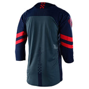 Troy Lee Designs Ruckus 3/4 Jersey  navy red back