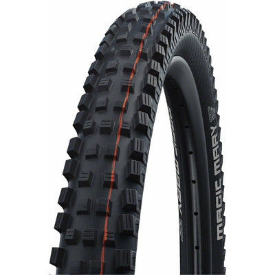 Schwalbe Magic Mary Tire - 26 x 2.35", Tubeless, Folding, Black, Evolution Line, Addix Soft, Super Trail, Full View