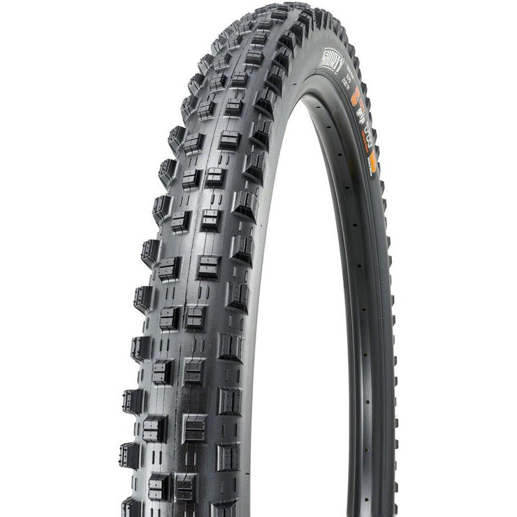 Maxxis Shorty Tire - 29 x 2.4, Tubeless, Folding, Black, 3C, EXO, Wide Trail Mountain Bike Tire, Full View